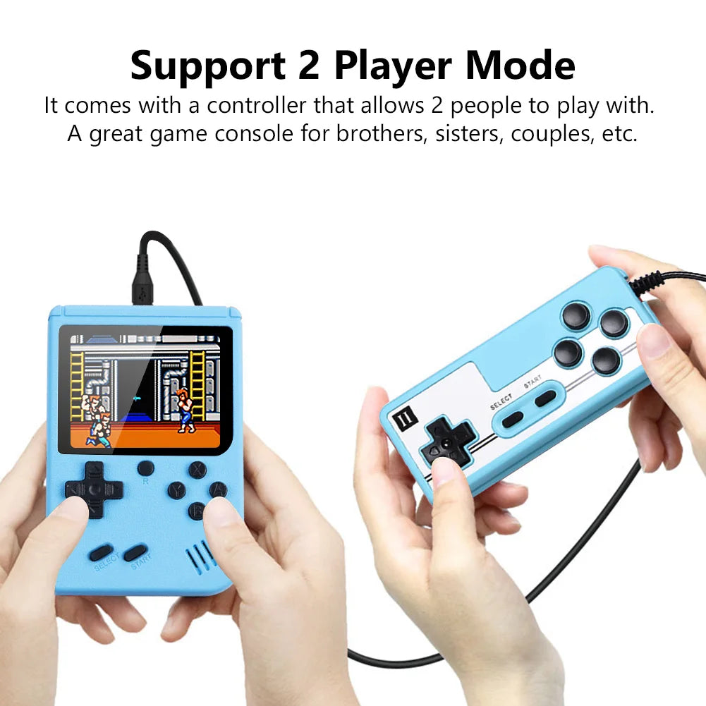 400 In 1 3 Inch LCD Video Toy Gaming Player Mini Handheld Games Toys Game Console For Kids Portable Game Playing Machine