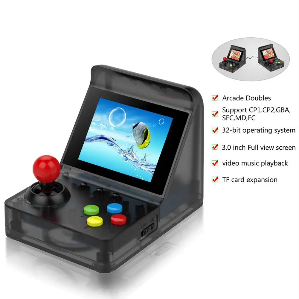 MINI Best Popular 32 Bit Mini Arcade Retro Console Handheld Portable Classic player 500 Games For Kids
