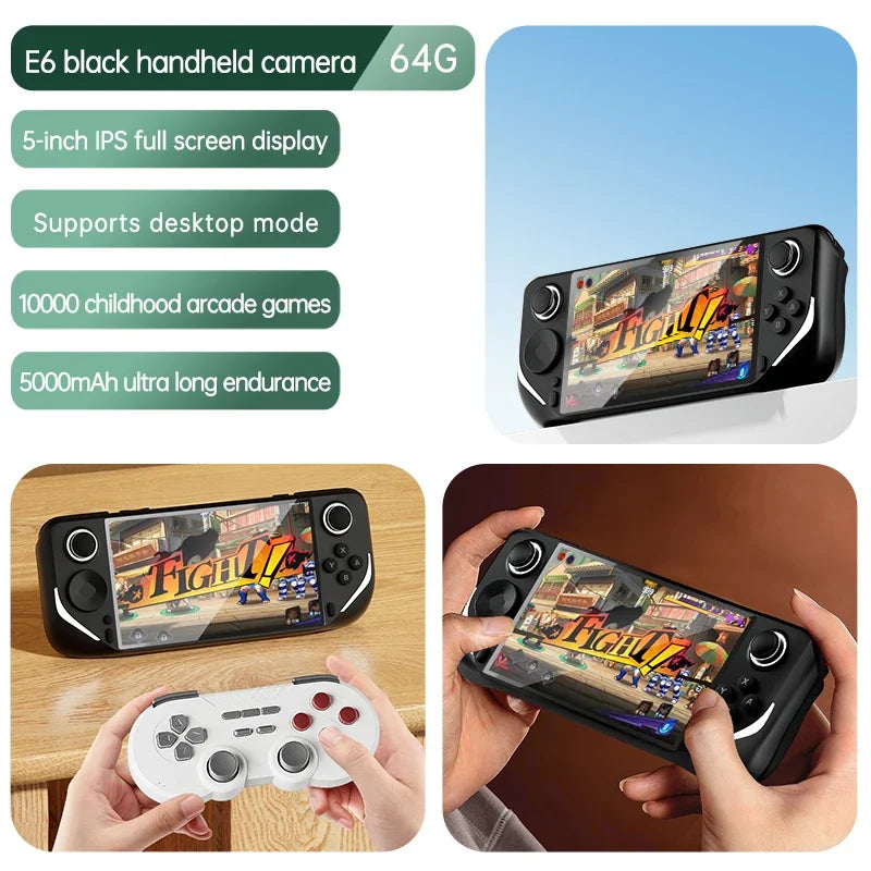 E6 Handheld GAME Console Portable