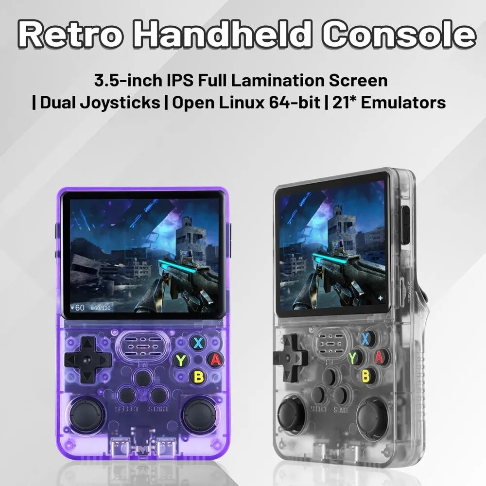 R36S Retro Handheld Game Console