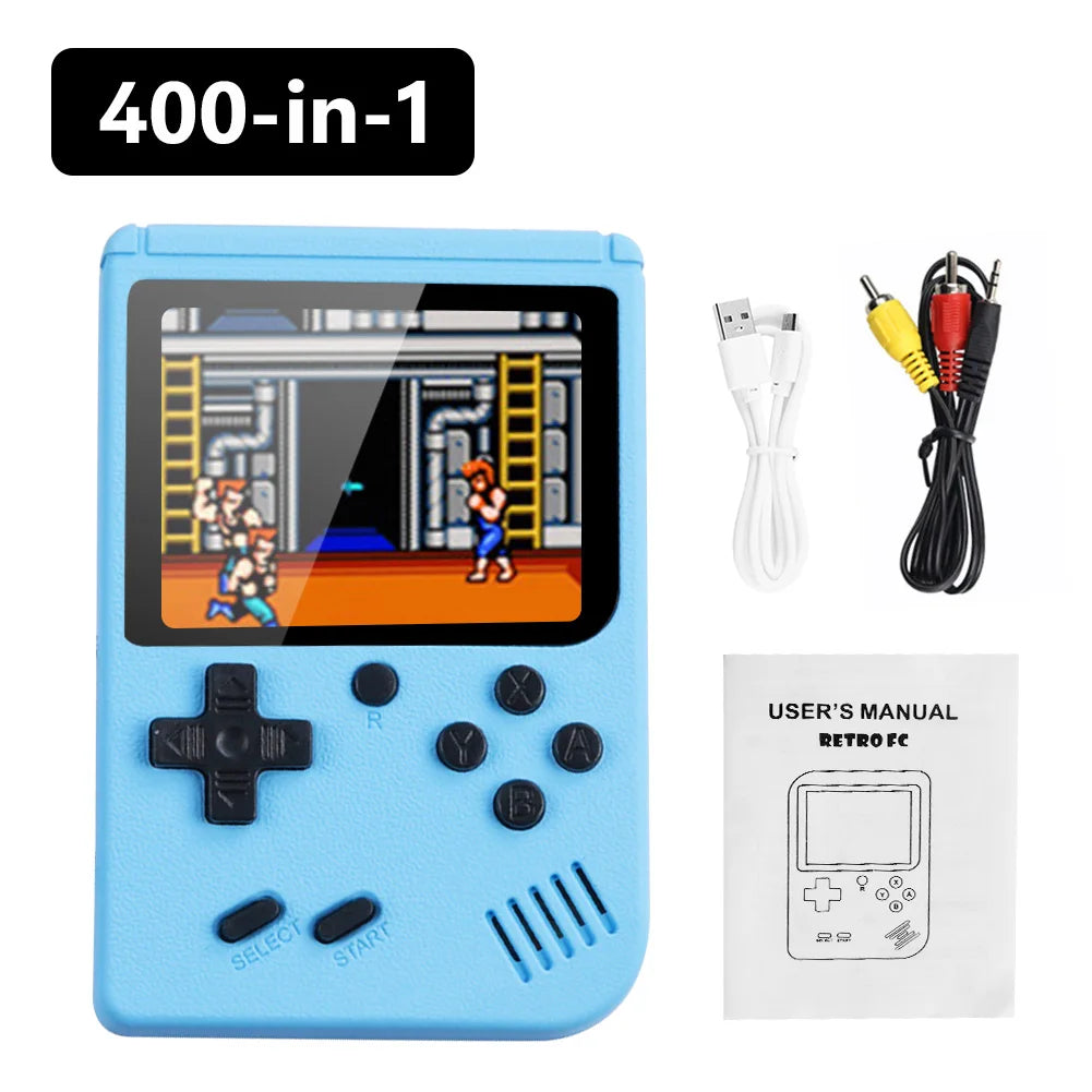 400 In 1 3 Inch LCD Video Toy Gaming Player Mini Handheld Games Toys Game Console For Kids Portable Game Playing Machine