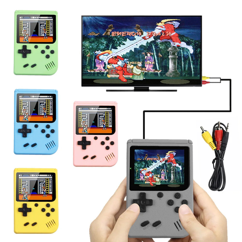 400 In 1 3 Inch LCD Video Toy Gaming Player Mini Handheld Games Toys Game Console For Kids Portable Game Playing Machine