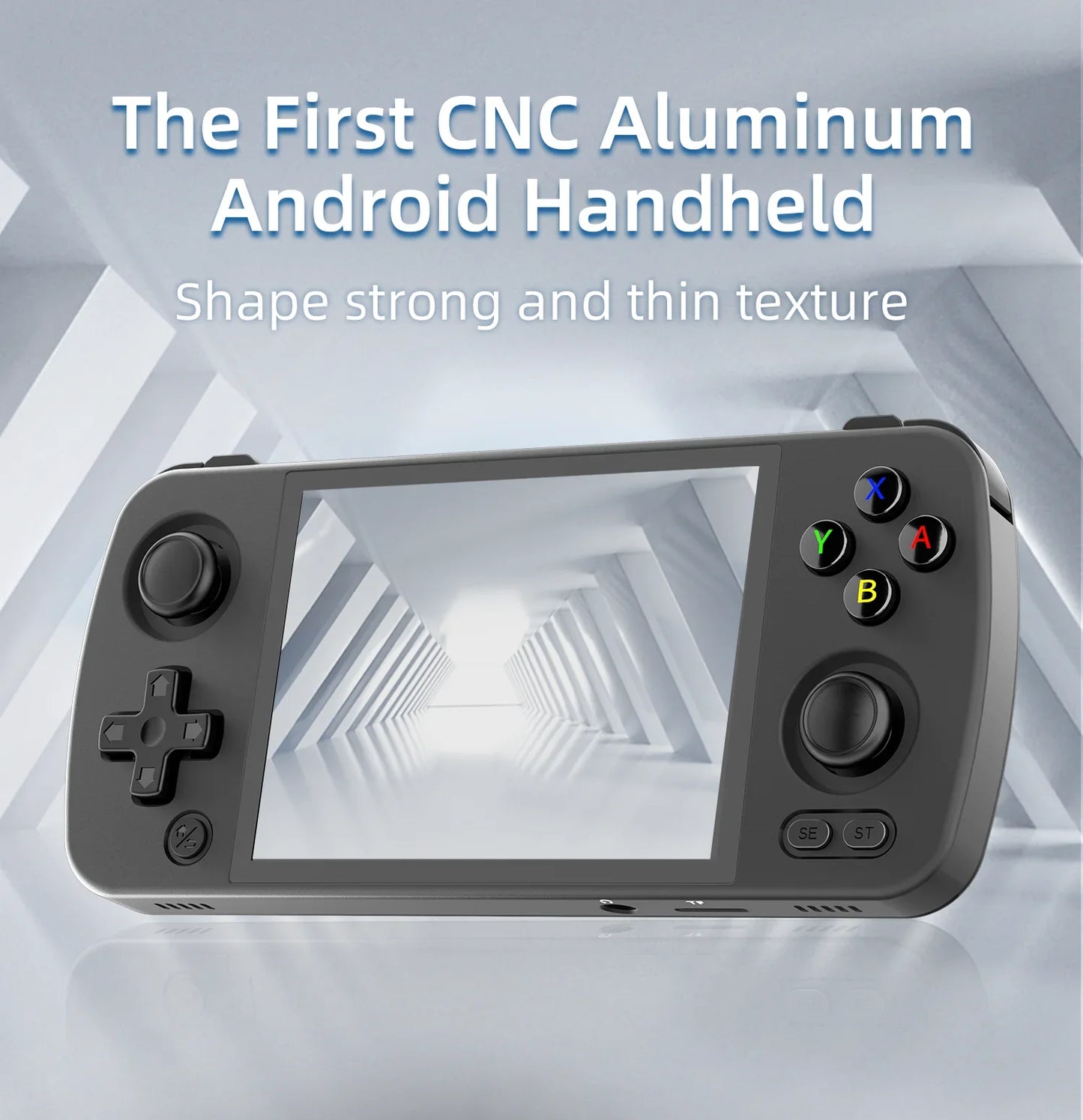RG405M Handheld Game Console 4'' IPS Touch Screen Android12 System Metal Shell Retro Video Game Player 4500mAh Battery