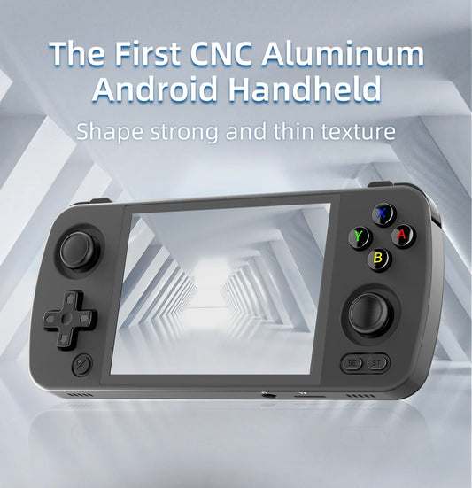RG405M Handheld Game Console 4'' IPS Touch Screen Android12 System Metal Shell Retro Video Game Player 4500mAh Battery
