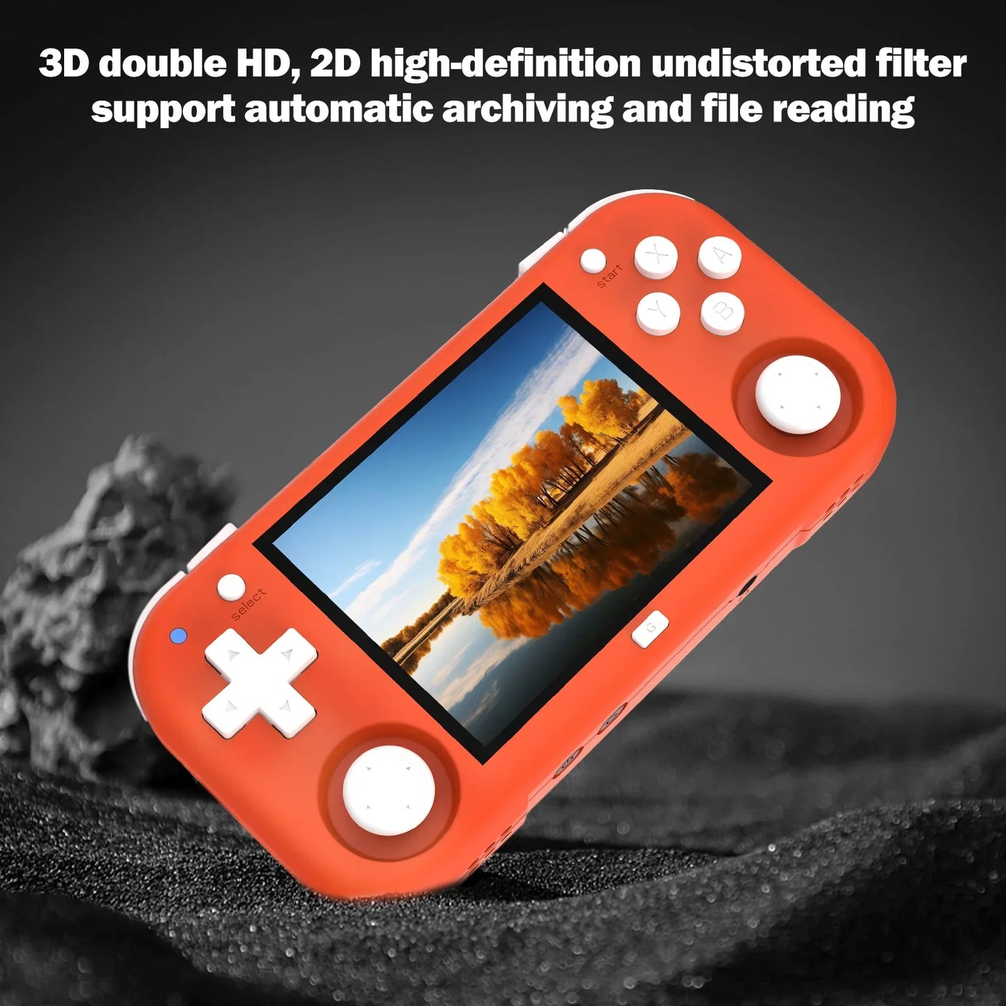 Ampown XU MINI M Handheld Game Console 2.8'' Screen Linux OS MINIM Retro Simulator Video Player Portable Console Children Gifts
