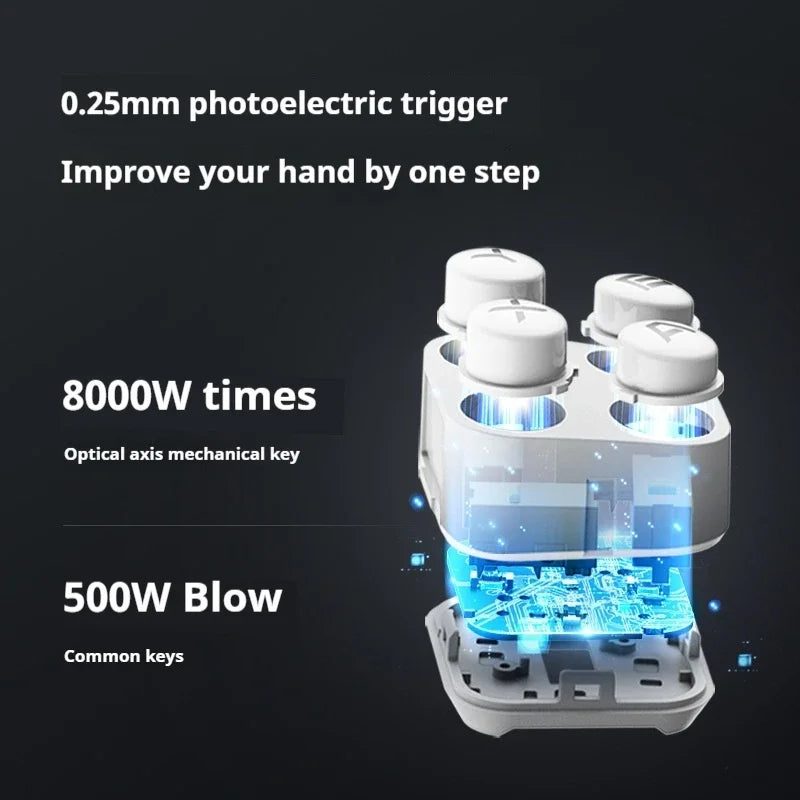 Beitong Betop Zeus 2 Mechanical Gaming Controller Computer Tv Ns Bluetooth Wireless Macro Programming Wear Resista Gamepad