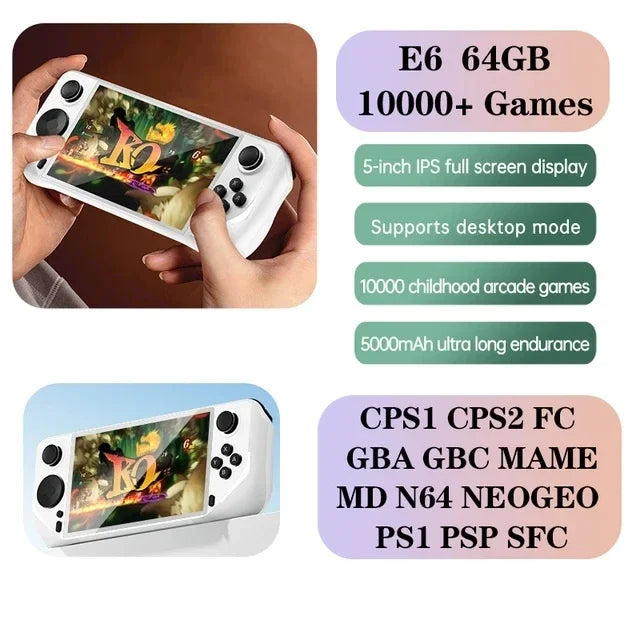 E6 Handheld GAME Console Portable