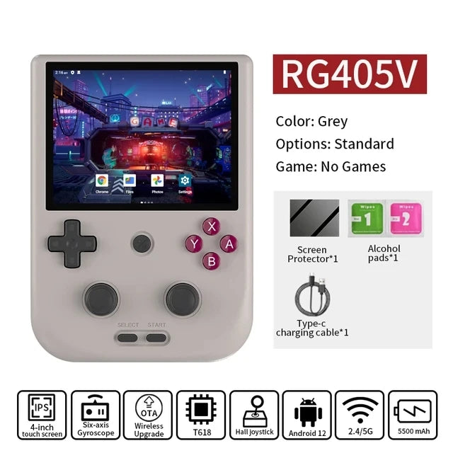 RG405V Retro Handheld Game Console
