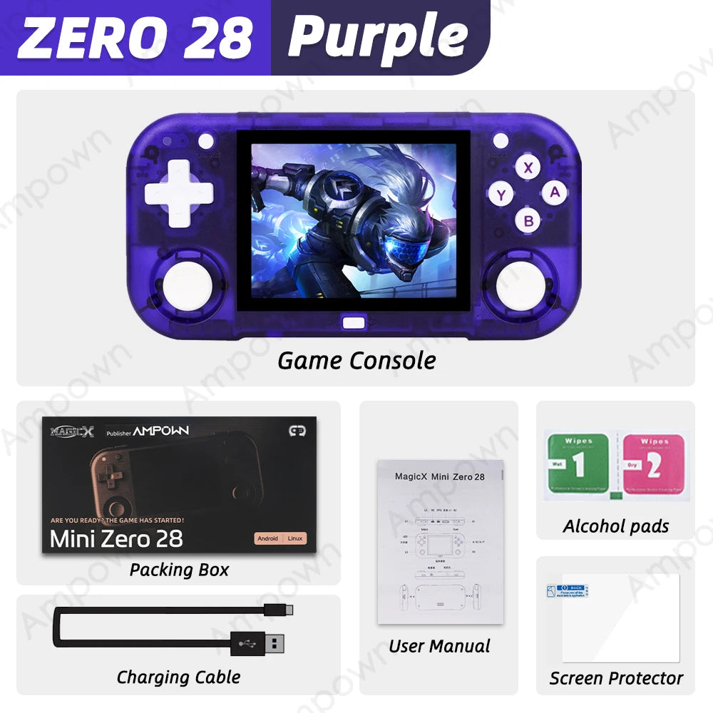 Mini Zero 28 Handheld Game Console
