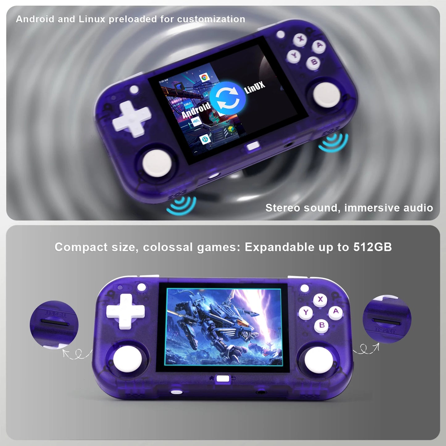 Mini Zero 28 Handheld Game Console
