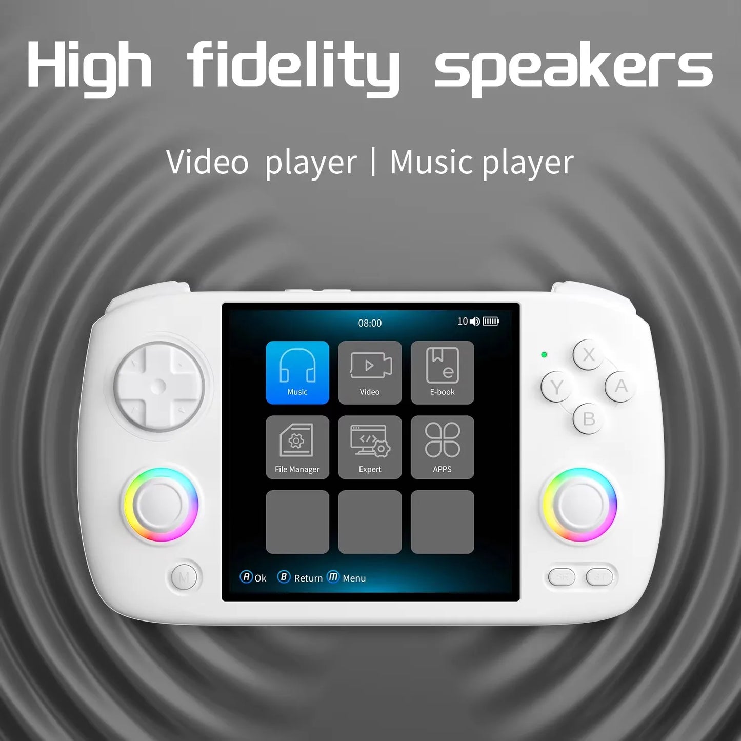 RG CubeXX Retro Handheld Games Console