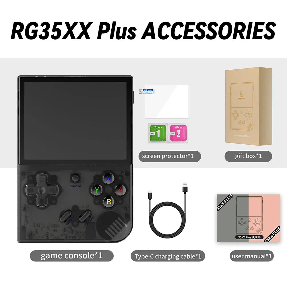 RG35XX Plus Handle Game Console
